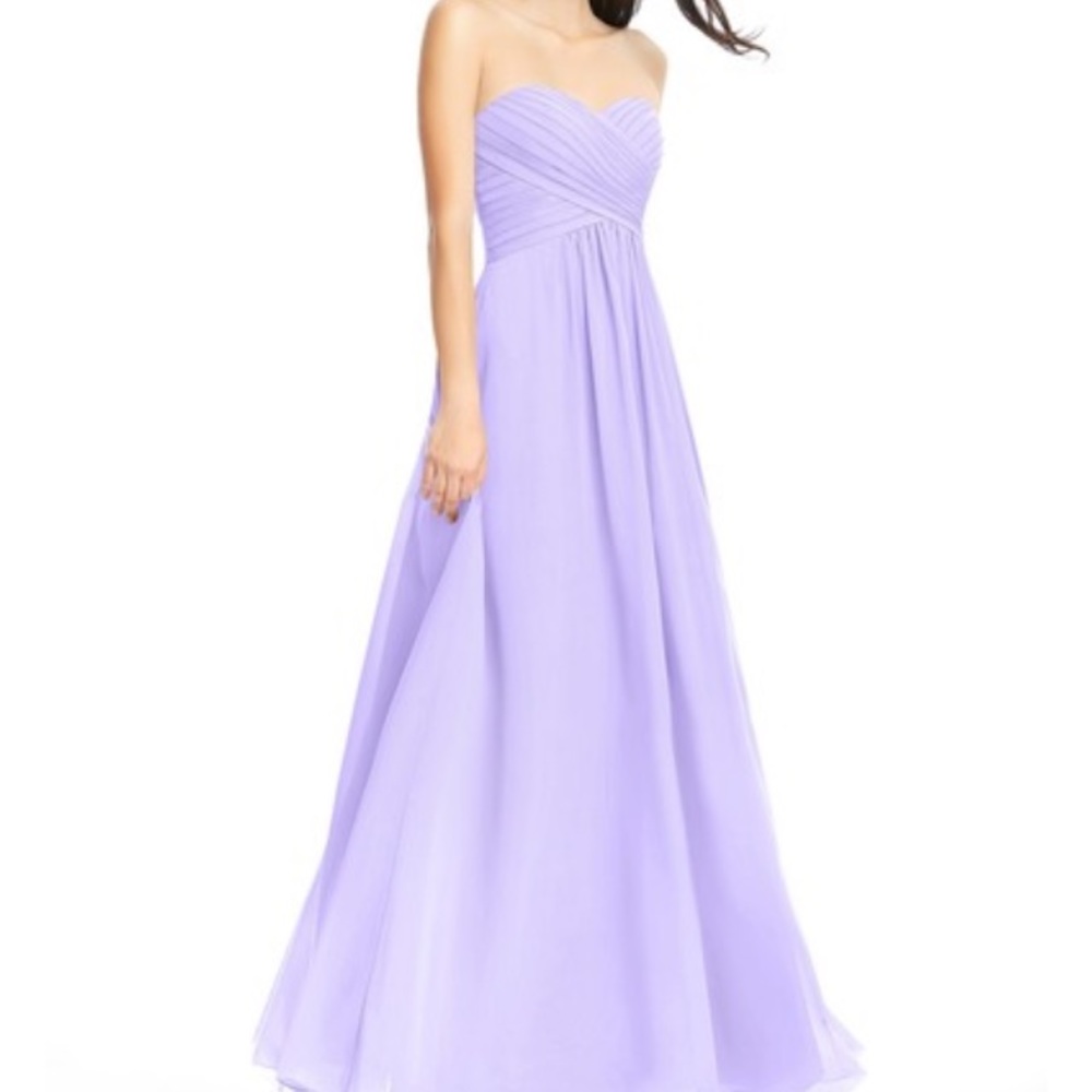 Azazie Yazmin dress in lilac